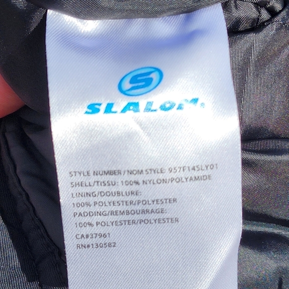 Slalom Unisex Children's Black Snow bib Ski pants Size XS 4/5 - Picture 10 of 11